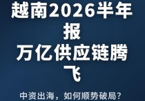 仓库出租，[推荐]越南2026上半年外贸半年报 万亿供应链腾飞 中资出海建厂选址指南